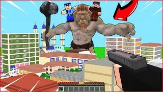 WE BECAME FRIENDS WITH MONSTER KAZIM, HE HELPED US!  - Minecraft