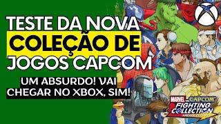 UM ABSURDO!!! Teste de Marvel vs. Capcom Fighting Collection: Arcade Classics - Ficou Bom Mesmo?!