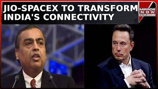 Jio Partners With Elon Musk's SpaceX, After Airtel, Jio JOins Race For High Speed Internet |Top News