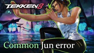 Remember to Hit Confirm Jun's f+4 - Tekken Quick Tip