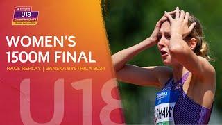 New British middle distance prospect!  Women's 1500m final | Banska Bystrica 2024