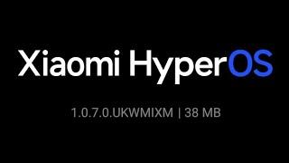 Xiaomi 11T |  How to install the HyperOS 1.0.7.0 (GLOBAL VERSION) | New App Launch Optimization!