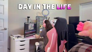 Day In The Life Of A Small Streamer & Content Creator