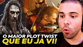 O FINAL DE GOD OF WAR RAGNARÖK EXPLICADO! MINERVA REAGE APÓS ZERAR O JOGO