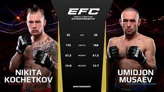 Statement choke | Eagle FC 43: Umidjon Musaev vs Nikita Kochetkov