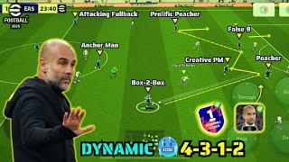 Dynamic 4-3-1-2  Best Possession Formation You Must Try In eFootball 25 | Best Possession Formation