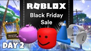 Blue Traffic Cone! | Roblox Black Friday Sale Day 2!