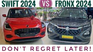 Maruti Swift 2024 vs Fronx 2024 - Which is Better? | Maruti Fronx vs Swift 2024 New Model Comparison