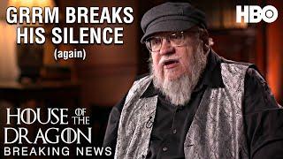 George RR Martin Breaks His Silence On House of the Dragon Season 2 & Winds of Winter