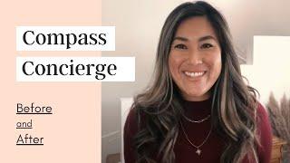 Before and After Compass Concierge - Real Estate with Lauren Weber