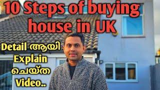 How to buy a house in UK, Steps explained മലയാളം 4K |Willus Life| Wilsontthomas