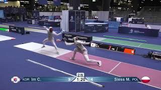 Milano 2023 Mens Foil KOREA KOR vs POLAND POL