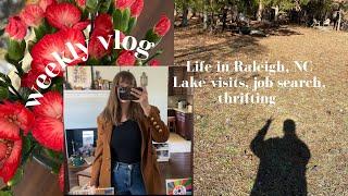 Life in Raleigh, NC | Job Search, lake visits, healing journey | Weekly Vlog