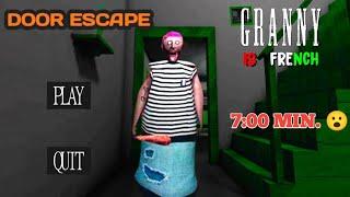 Granny v 1.1.7 revamp new french mod door escape full gameplay video