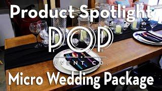 Product Spotlight - Micro Wedding Package