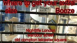 London Nightlife #ep5 || Extra Size Booze || Old compton Leicester Square Sin city VIBE  || Party