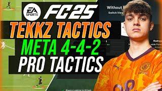 PRO TEKKZ META 4-4-2 Custom Tactics & ROLES - EA FC 25