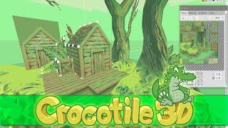 Crocotile 3D -- Extremely Unique 3D Tile-Based Level Editor