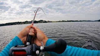 EPIC Battle With HUGE Catfish in a Kayak