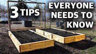 How to Prepare your Garden for Spring, 3 Important Tips EVERYONE NEEDS TO KNOW!