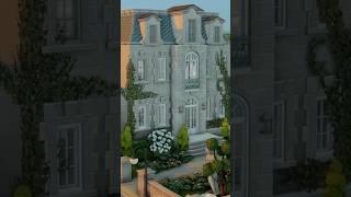 French Château with Greenhouse | The Sims 4 Speed Build #sims4 #customcontent #sims4build