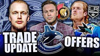 ELLIOTTE FRIEDMAN SPEAKS OUT ON THE CANUCKS: ELIAS PETTERSSON TRADE UPDATE + BROCK BOESER OFFERS