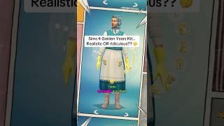 My honest review in a nutshell of the Golden Years kit. #thesims4 #thesims #sims4