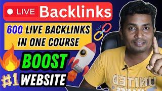 600 Live Backlinks in ONE Course!? Complete Beginners Guide to Backlinks [2024]