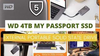 WD 4TB My Passport SSD External Portable Solid State Drive @Productsjunction