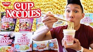 Cup Noodles Instant Ramen Flavors Ranked Best to Worst || Life After College: Ep. 592