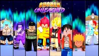 ALL Base Awakenings & Ultimate Attacks In Shonen Unleashed (RELEASE)