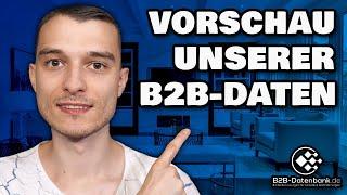 Ihre Vorschau auf Erfolg: Wir durchleuchten unsere B2B-Demo Daten für Sie!