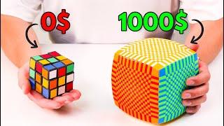 Rubik’s Cubes from 0$ to 1000$ | My Puzzle Collection