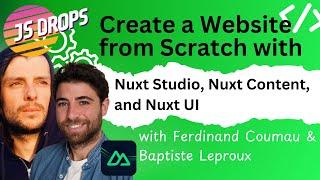 Create a site with Vue.js, Nuxt Studio, Nuxt Content, and Nuxt UI!