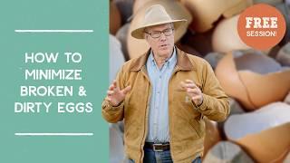 How to Reduce Broken & Dirty Eggs: Pasturing Laying Hens | Joel Salatin