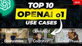 Why OpenAI's GPT-o1 is a Game-Changer: 10 Must-Know Uses (OpenAI Demo)