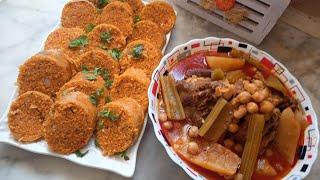 عصبانةالسميد ضرورية ثاني يوم العيد عادات وتقاليد ناس البرج#عصبانة#اطباق تقليدية
