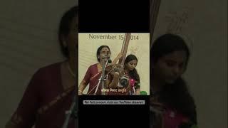 Dr N Rajam - Darbari - Komal Nishad concert - Sampurna Ratri 2014 | Tabla - Mithilesh Jha