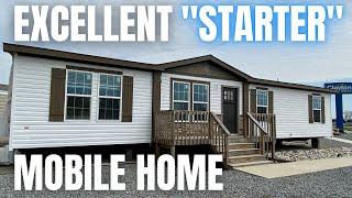 The BEST "starter" mobile home you'll see! Perfect size & a ideal layout! Double Wide Home Tour