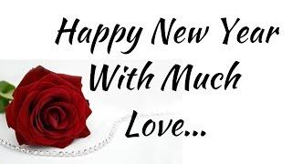 Happy New Year to my Sweet Love, Love Quotes