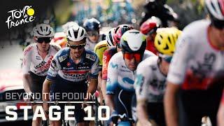 Reviewing Stage 10 of the 2023 Tour de France | Beyond the Podium | NBC Sports
