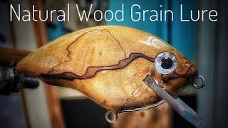 Making a Natural Wood Grain Fishing Lure