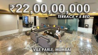 Luxurious 5BHK Apartment with Stunning Open TERRACES | Near Nanavati & Mithibai College, Mumbai