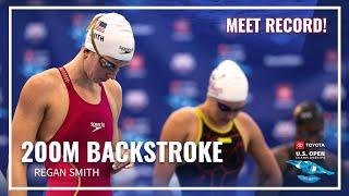 Regan Smith MEET RECORD in Women's 200M Backstroke | 2022 Toyota U.S. Open