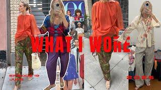 Every Outfit I Wore for a Week in June/WHAT I WORE