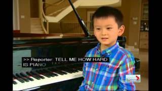 Global News: 5 Years Old Ryan Wang will Perform in Carnegie Hall, Italy, and China