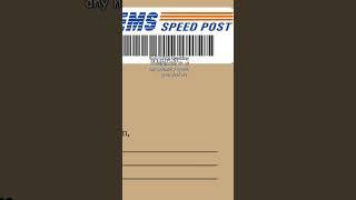 1 How to track post consignment #postoffice #track #consignment #post #speedpost #refno #डाक