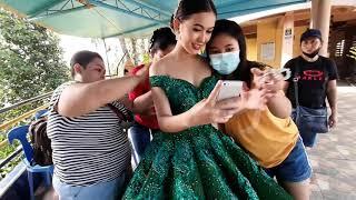 MICHELLE ACLAO AT MANDARIN MAHAYAG ZAMBOANGA DEL SUR | PRE DEBUT PHOTO SHOOT | GREEN GOWN