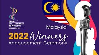 HIGHLIGHT - 2022 Malaysia HR ASIA Best Companies to Work for in Asia