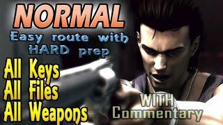 Resident Evil 0 Zero - NORMAL All Keys/Files/Weapons - Beginner's Route (WITH COMMENTARY) [1/6]